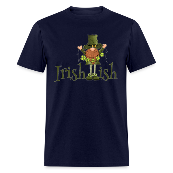 60104 Irish-ish Gnome TSHIRT - navy