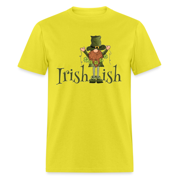 60104 Irish-ish Gnome TSHIRT - yellow