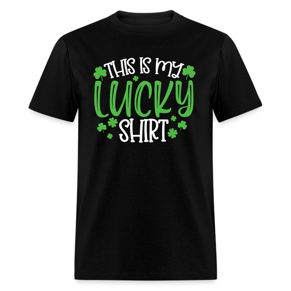 60106 This Is My Lucky Shirt TSHIRT - black