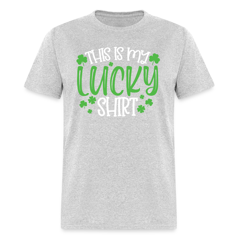 60106 This Is My Lucky Shirt TSHIRT - heather gray