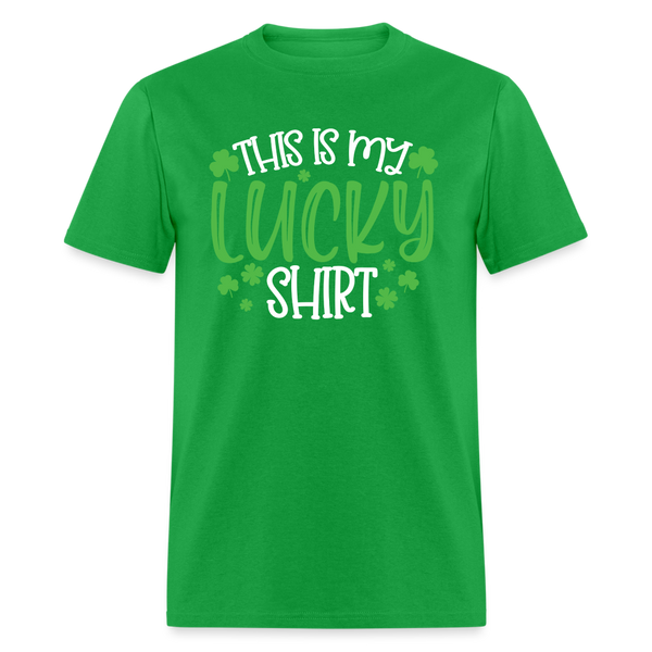 60106 This Is My Lucky Shirt TSHIRT - bright green