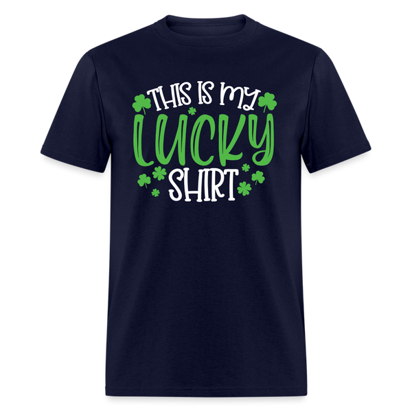 60106 This Is My Lucky Shirt TSHIRT - navy