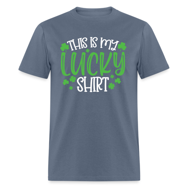 60106 This Is My Lucky Shirt TSHIRT - denim