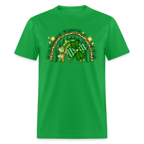 60108 Shamrock Green Rainbow TSHIRT - bright green