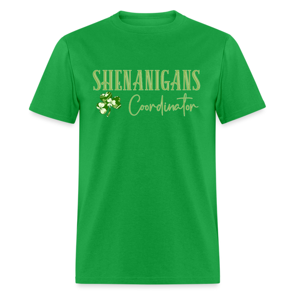 8140 Emerald Garden Shenanigans Coordinator POD TSHIRT - bright green
