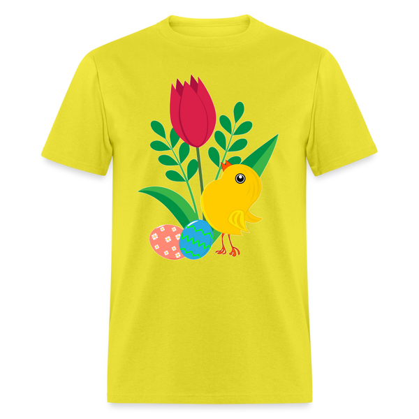 8150 Chickadee Image POD TSHIRT - yellow