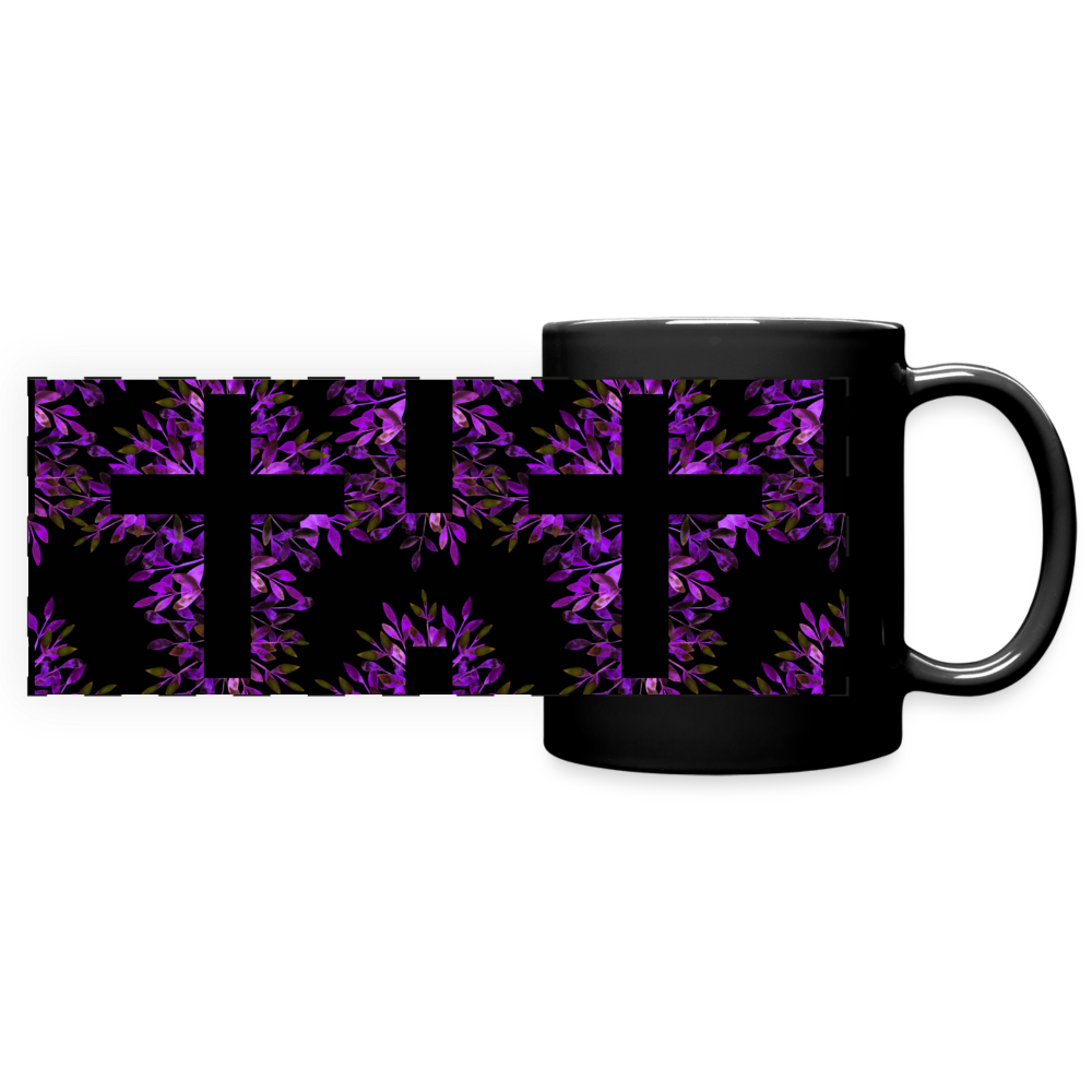 8152 Rejoice in Purple POD MUG - black