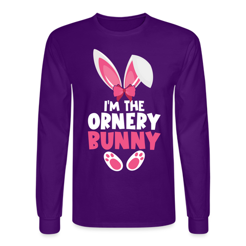 1079 4/4S I'm The Ornery Bunny PREMIUM TSHIRT - purple