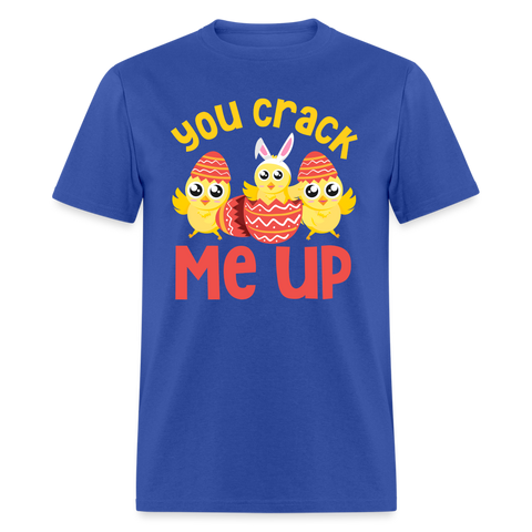 1099 You Crack Me Up TSHIRT - royal blue