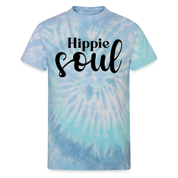 65001 Hippie Soul TIE DYE TSHIRT - blue lagoon