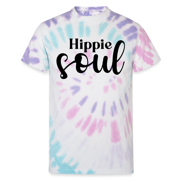 65001 Hippie Soul TIE DYE TSHIRT - Pastel Spiral