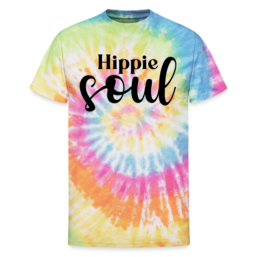 65001 Hippie Soul TIE DYE TSHIRT - rainbow