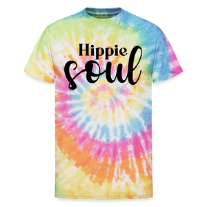 65001 Hippie Soul TIE DYE TSHIRT - rainbow