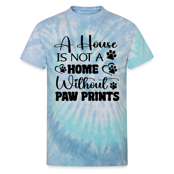 65006 A House Is Not A Home Without Paw Prints🐾 FurBaby TD TSHIRT - blue lagoon