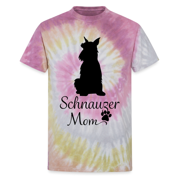 65007 Schnauzer Mom - Sit 🐾 FurBaby TD TSHIRT - Desert Rose