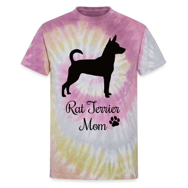 65008 Rat Terrier Mom 🐾 FurBaby TD TSHIRT - Desert Rose